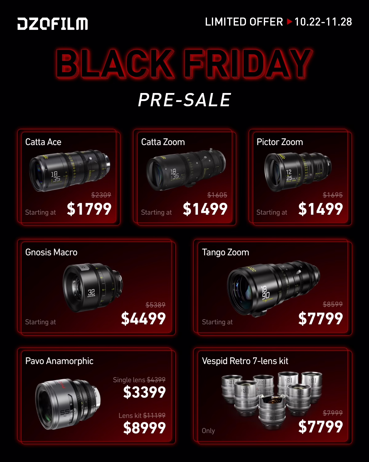 DZOFILM black friday